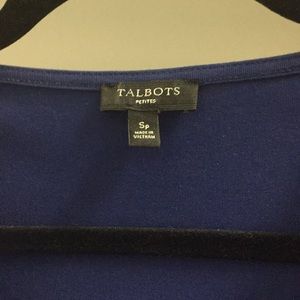 Talbots Tops - Talbots petite Royal Blue Top Talbots Tops - Talbots petite Royal Blue Top